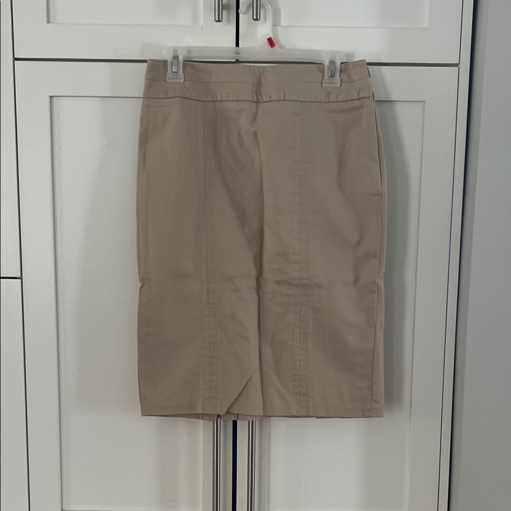 Kenar Tan Pencil Skirt